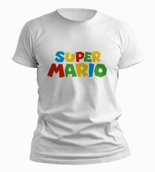 تیشرت لوگو بازی قارچ خور(Super mario)