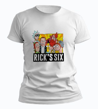 تیشرت ریک و مورتی (Rick and Morty) Rick's six
