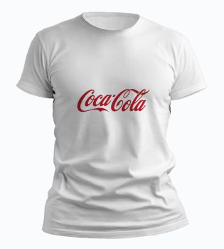 تیشرت لوگو برند کوکاکولا (Coca-cola Logo)