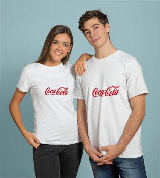تیشرت لوگو برند کوکاکولا (Coca-cola Logo)