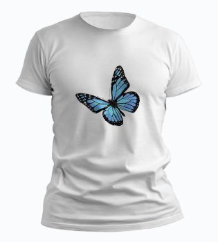تیشرت پروانه آبی