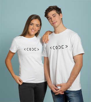 تیشرت برنامه نویسی(Programmer) طرح code